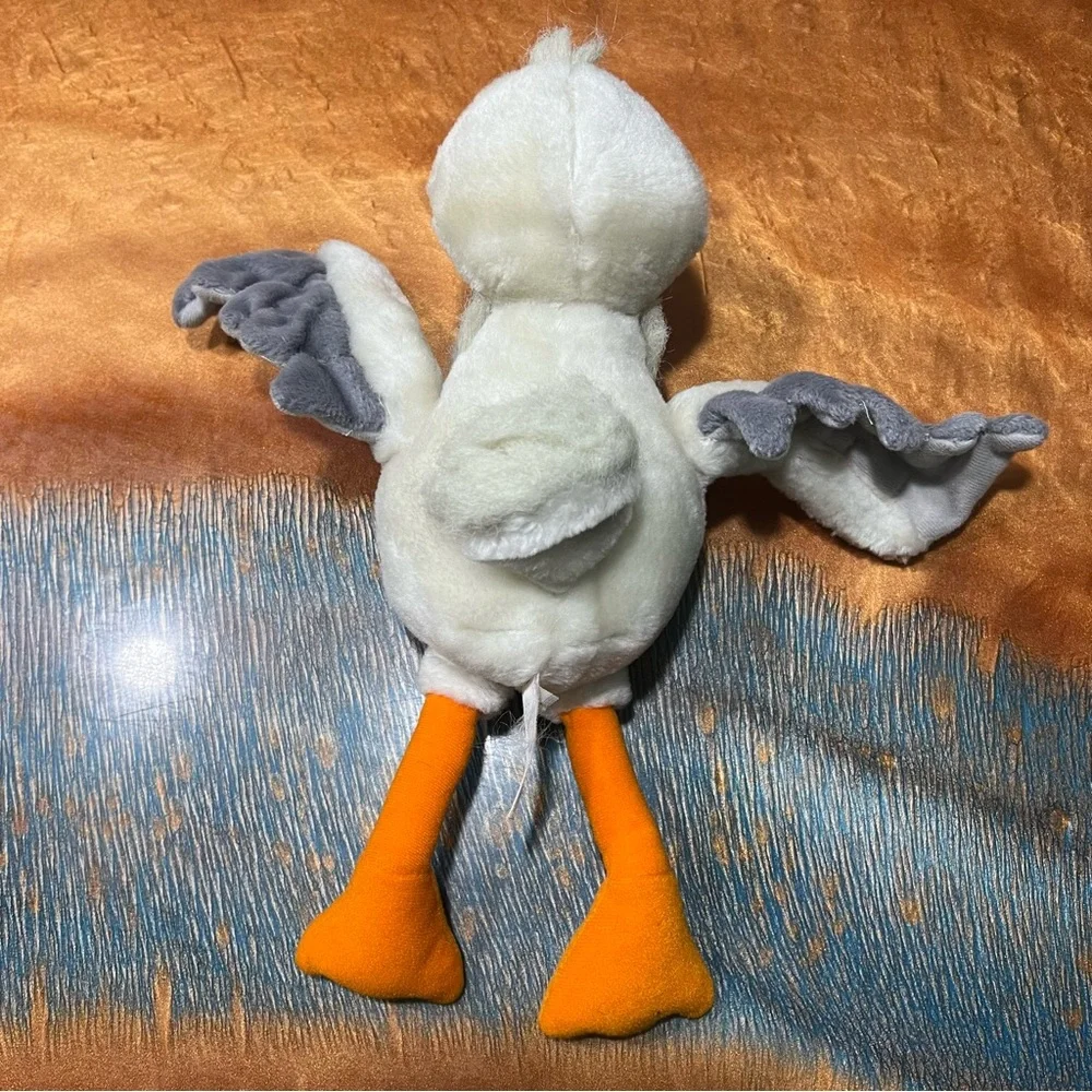 VTG 90s Disney Applausd Scuttle Seagull Plush Toy little mermaid